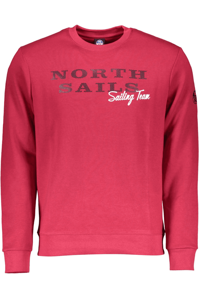 2408NORTH SAILS FELPA SENZA ZIP UOMO ROSSO