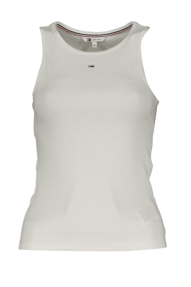 TOMMY HILFIGER CANOTTA DONNA BIANCO