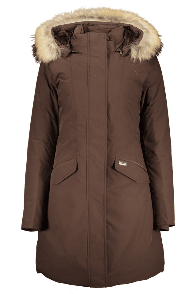 5403WOOLRICH GIUBBOTTO DONNA MARRONE