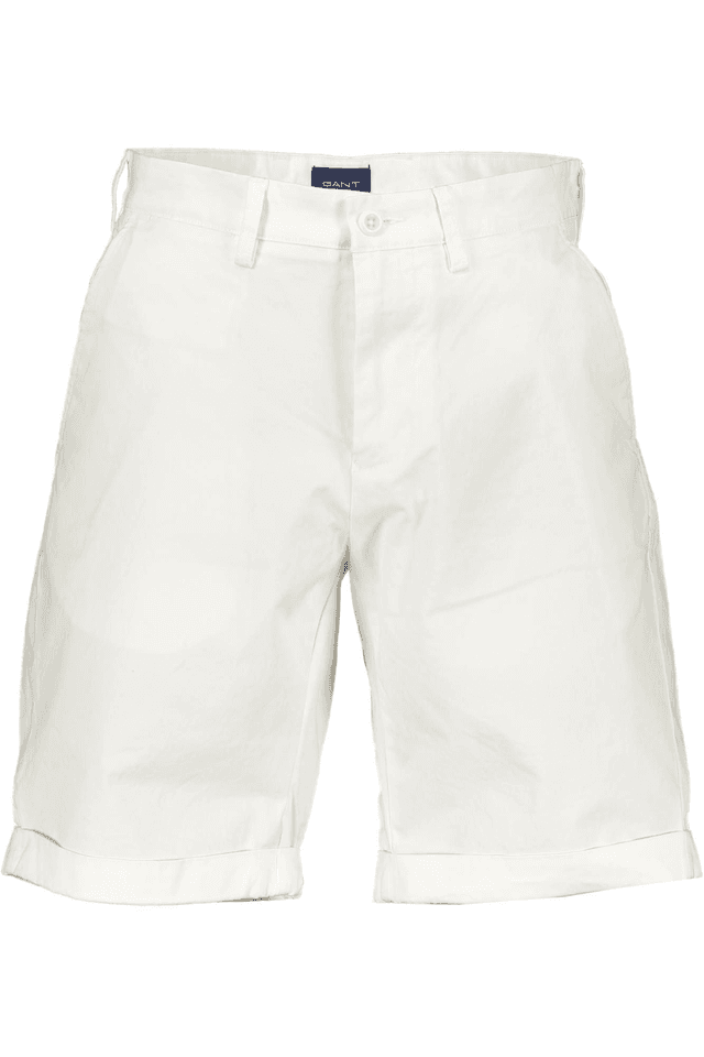 1828GANT PANTALONE BERMUDA UOMO BIANCO