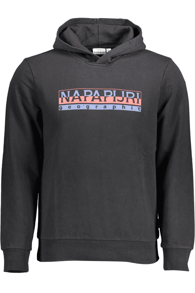 1560NAPAPIJRI FELPA SENZA ZIP UOMO NERO