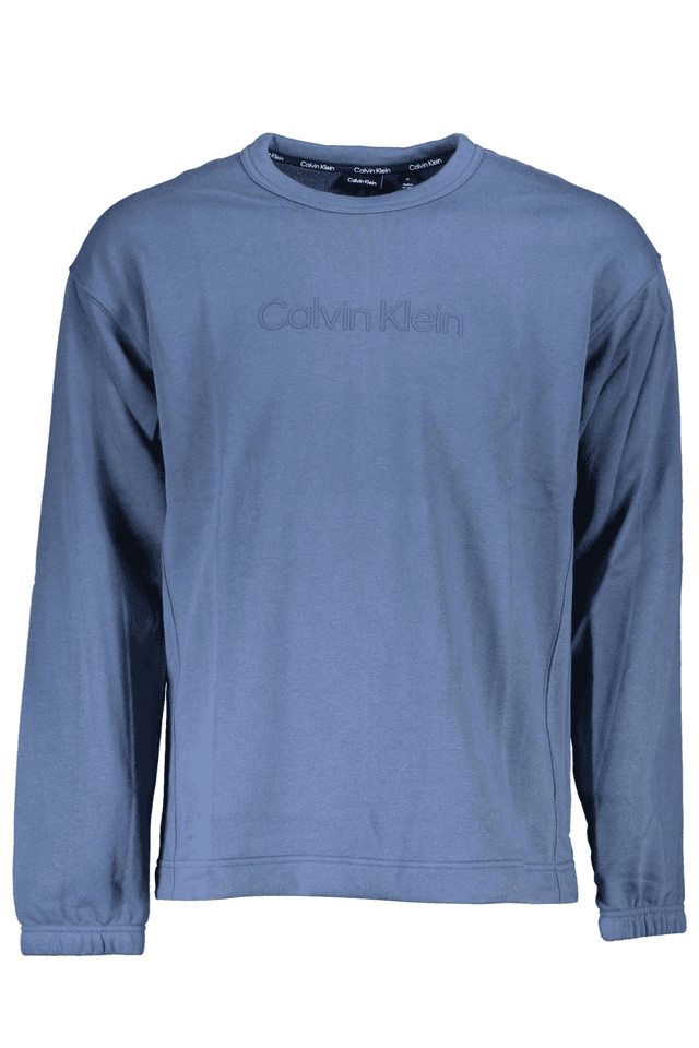 3195CALVIN KLEIN FELPA SENZA ZIP UOMO BLU