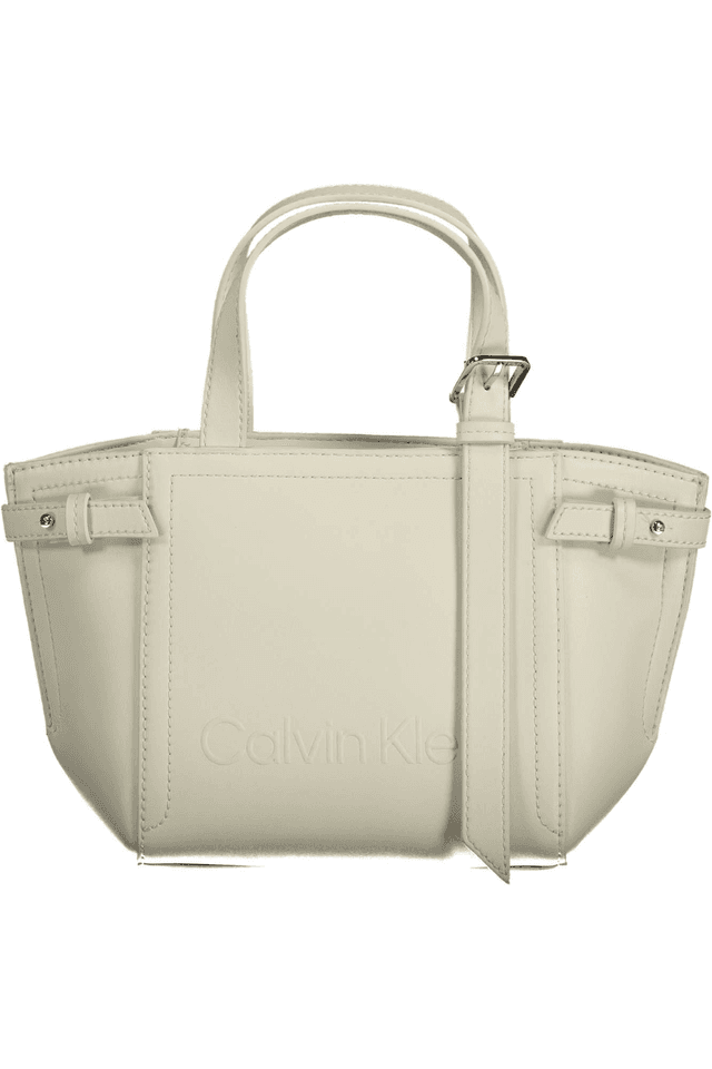 2063CALVIN KLEIN BORSA DONNA BIANCO