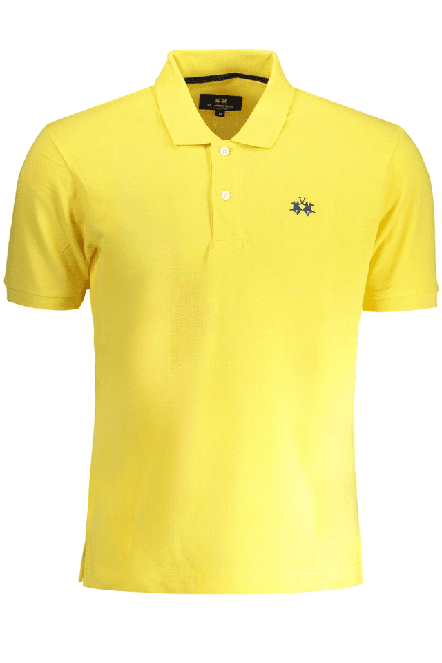 9060LA MARTINA POLO MANICHE CORTE UOMO GIALLO