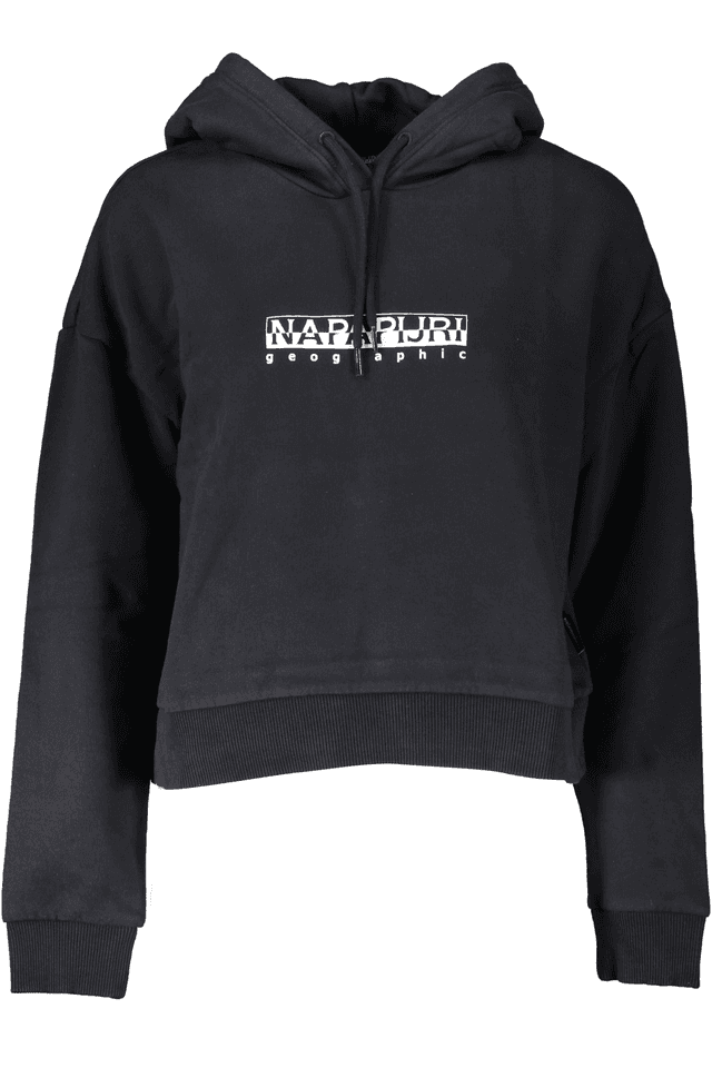 5751NAPAPIJRI FELPA SENZA ZIP DONNA NERO