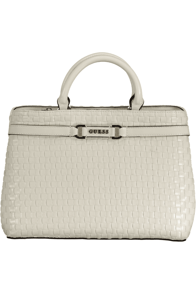 10030GUESS JEANS BORSA DONNA BIANCO