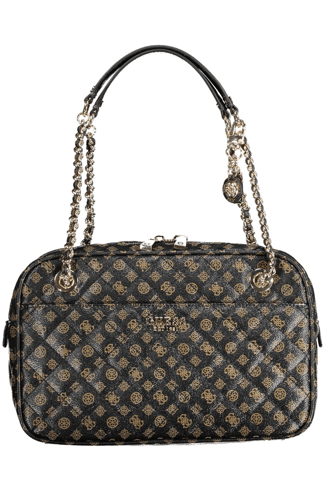 3546GUESS JEANS BORSA DONNA MARRONE