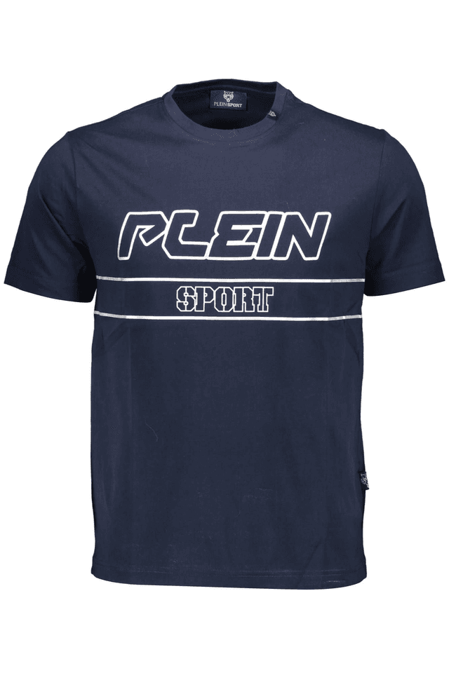 1210PLEIN SPORT T-SHIRT MANICHE CORTE UOMO BLU