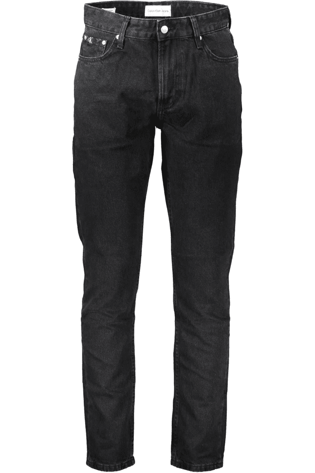 6385CALVIN KLEIN JEANS DENIM UOMO NERO