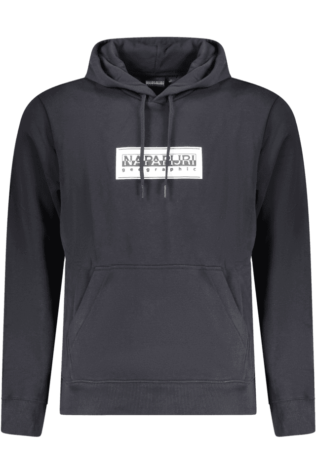 10385NAPAPIJRI FELPA SENZA ZIP UOMO NERO
