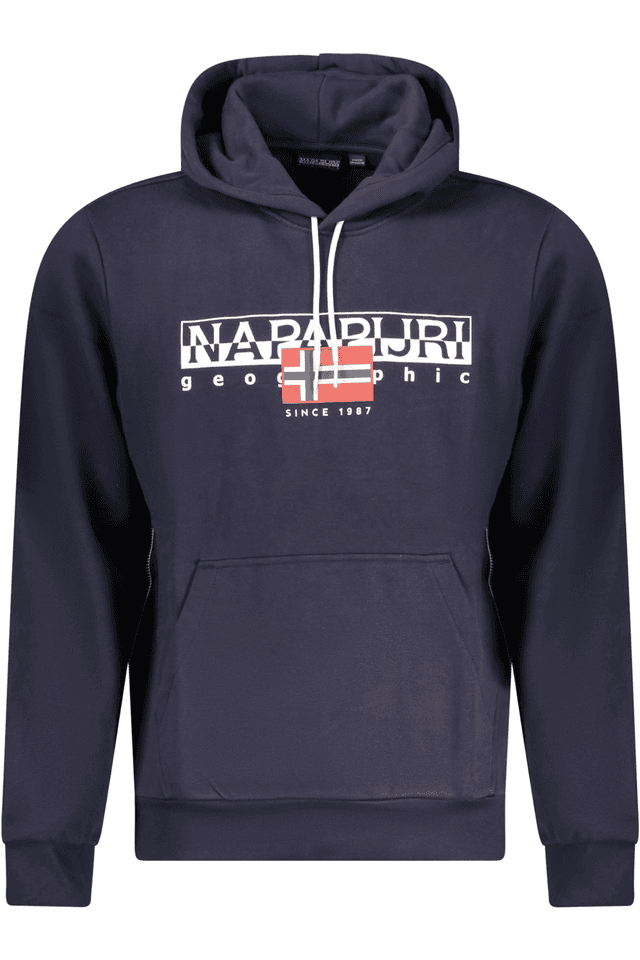 10368NAPAPIJRI FELPA SENZA ZIP UOMO BLU