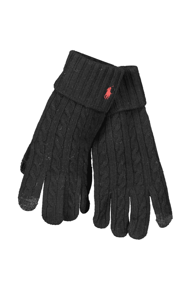 2290RALPH LAUREN GUANTI UOMO NERO