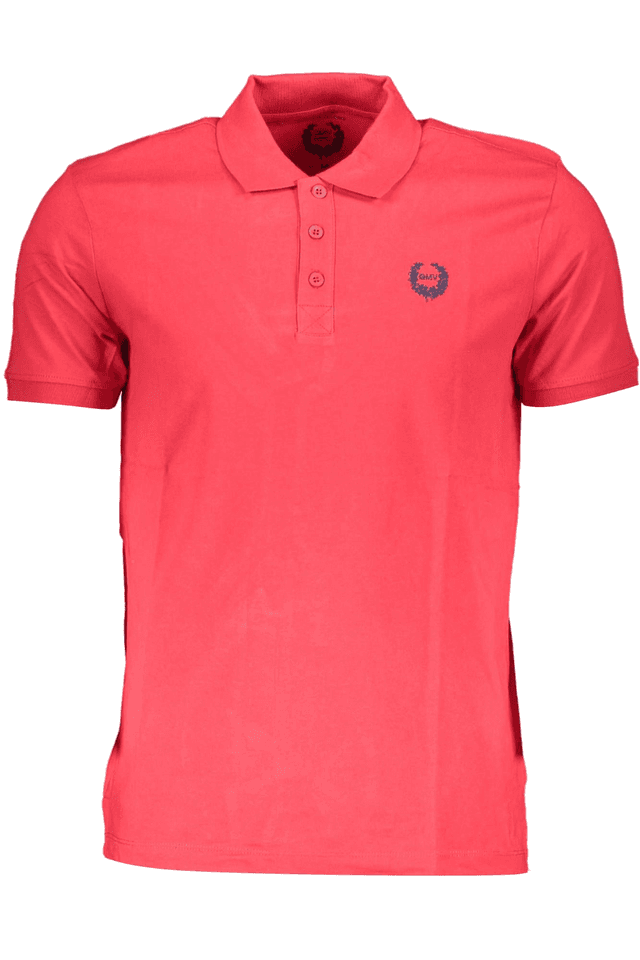 4020GIAN MARCO VENTURI POLO MANICHE CORTE UOMO ROSSO