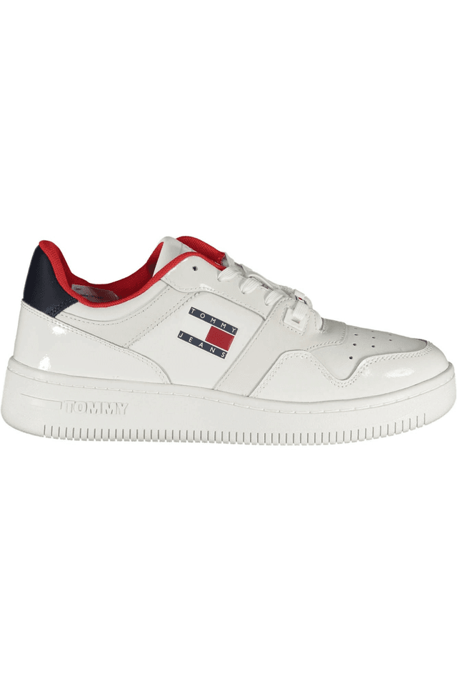 6456TOMMY HILFIGER CALZATURA SPORTIVA DONNA BIANCO