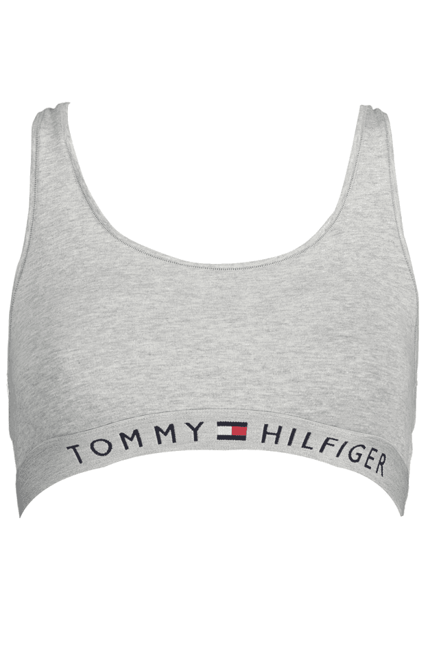 710TOMMY HILFIGER REGGISENO A BALCONCINO DONNA GRIGIO