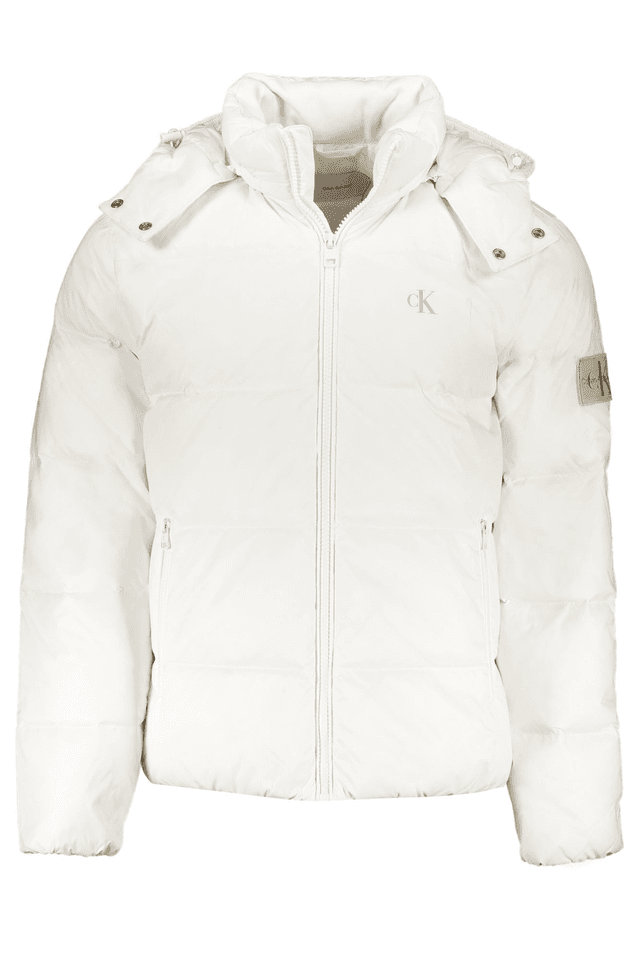 9857CALVIN KLEIN GIUBBOTTO UOMO BIANCO