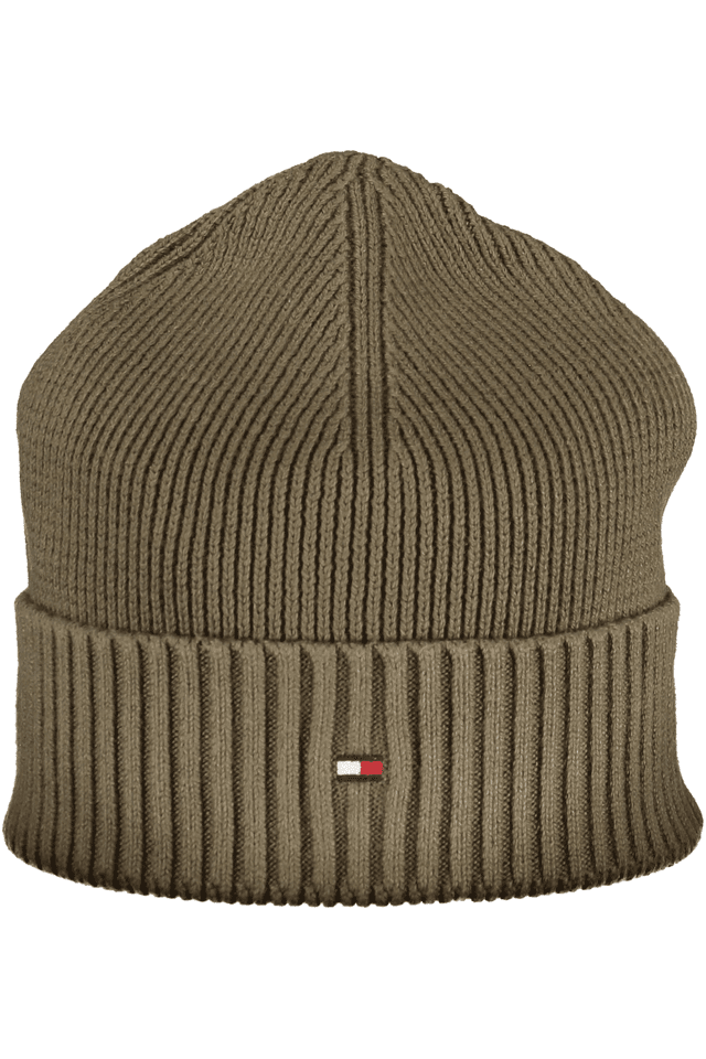 6253TOMMY HILFIGER BERRETTO UOMO VERDE