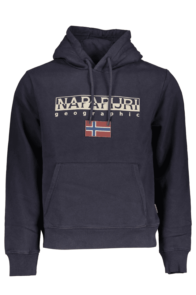 5767NAPAPIJRI FELPA SENZA ZIP UOMO BLU