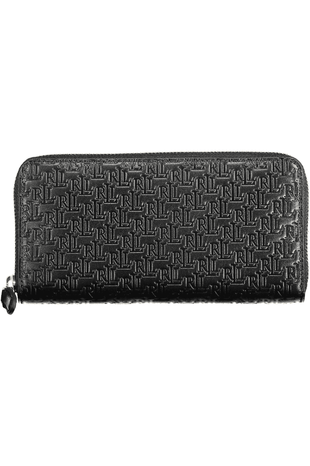 2222RALPH LAUREN PORTAFOGLIO DONNA NERO