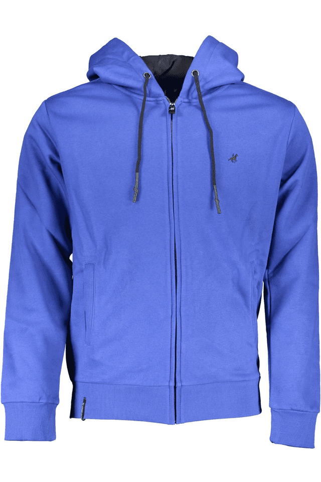 6620U.S. GRAND POLO FELPA CON ZIP UOMO BLU