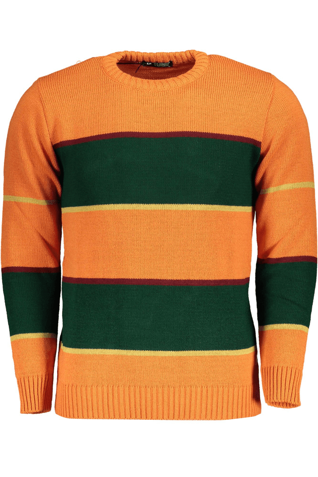 6027U.S. GRAND POLO MAGLIONE UOMO ARANCIO