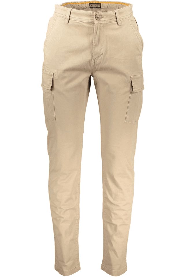 7687NAPAPIJRI PANTALONE UOMO BEIGE