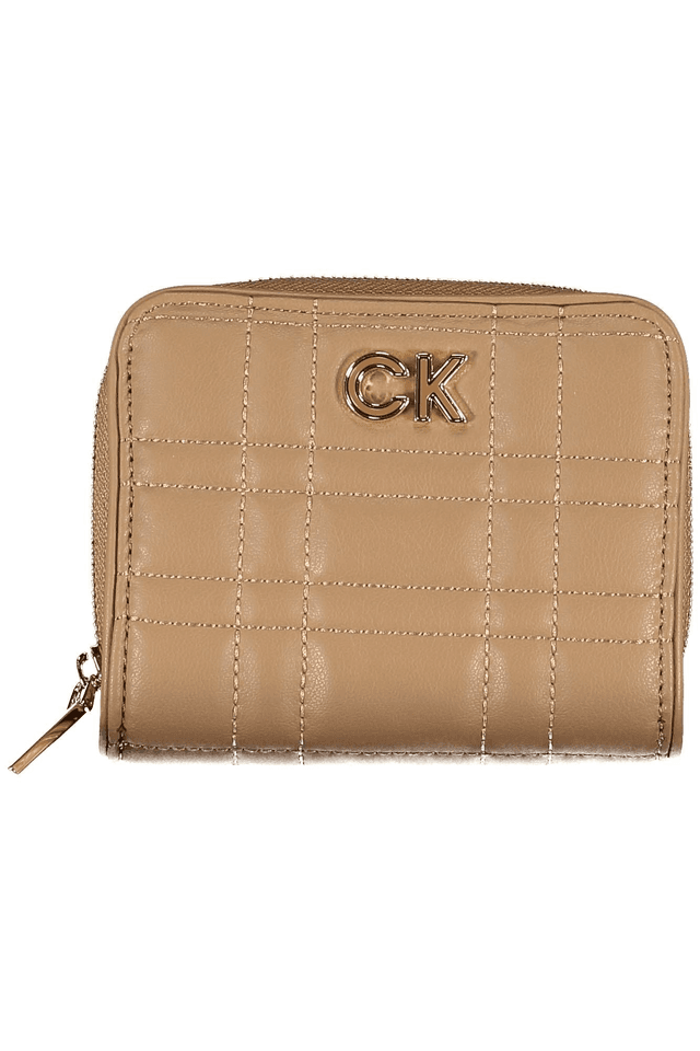 2368CALVIN KLEIN PORTAFOGLIO DONNA BEIGE