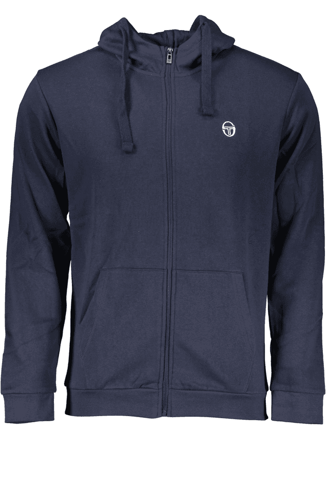 7191SERGIO TACCHINI FELPA CON ZIP UOMO BLU