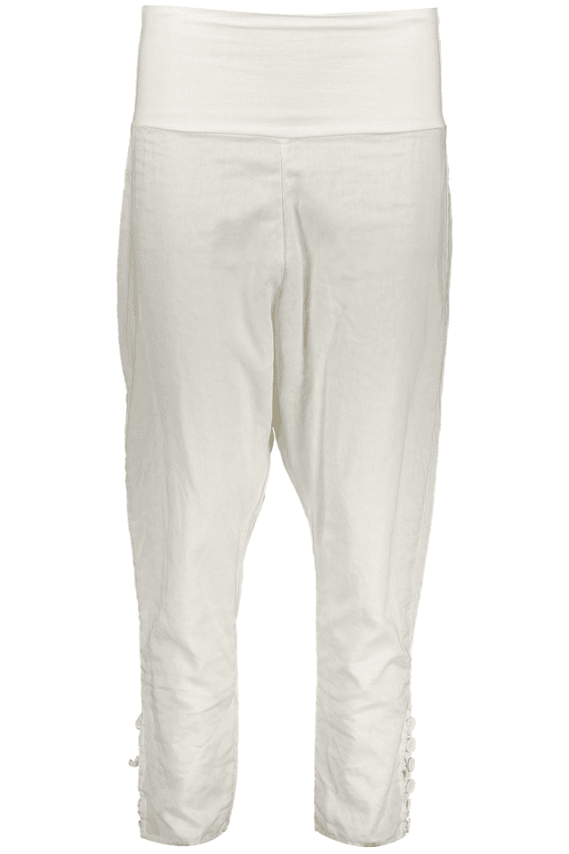 3516AGATHA PANTALONE DONNA BIANCO