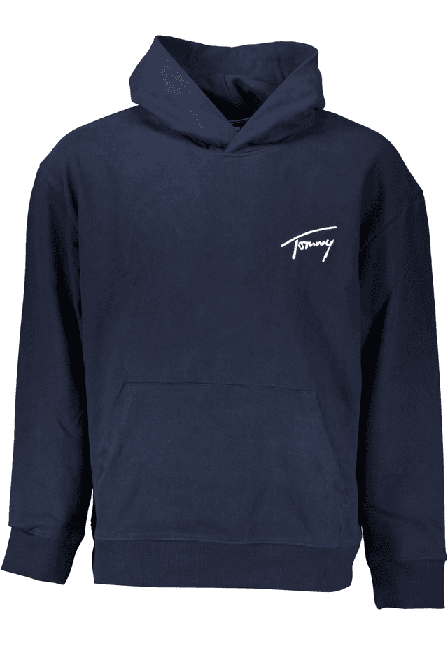 7207TOMMY HILFIGER FELPA SENZA ZIP UOMO BLU