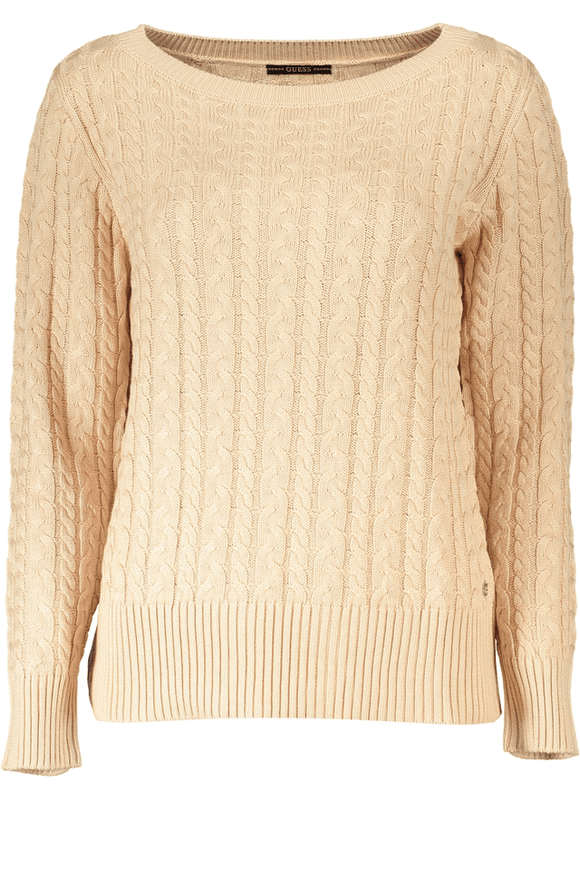 7520GUESS JEANS MAGLIA DONNA BEIGE