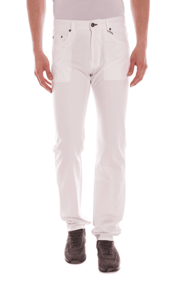 661GANT PANTALONE UOMO BIANCO