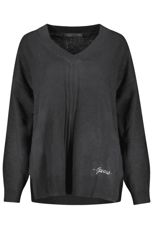 10228GUESS JEANS MAGLIA DONNA NERO