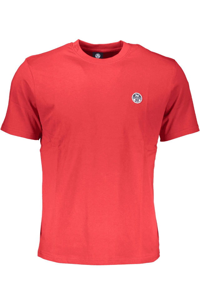 7138NORTH SAILS T-SHIRT MANICHE CORTE UOMO ROSSO