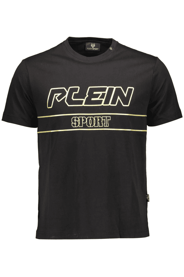 1245PLEIN SPORT T-SHIRT MANICHE CORTE UOMO NERO