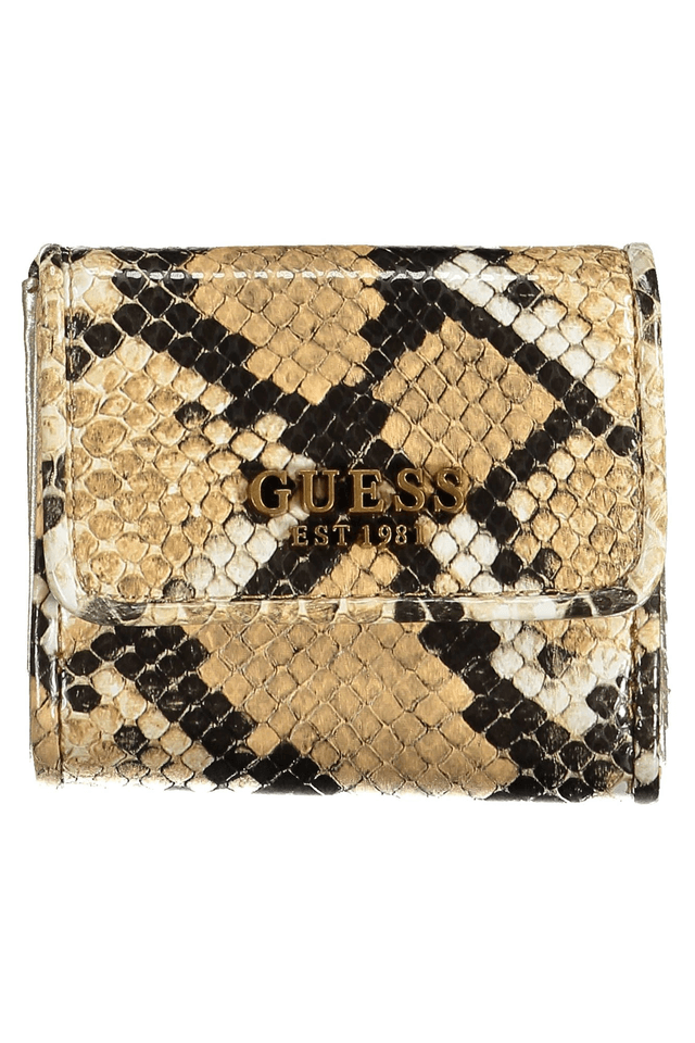 2056GUESS JEANS PORTAFOGLIO DONNA BEIGE