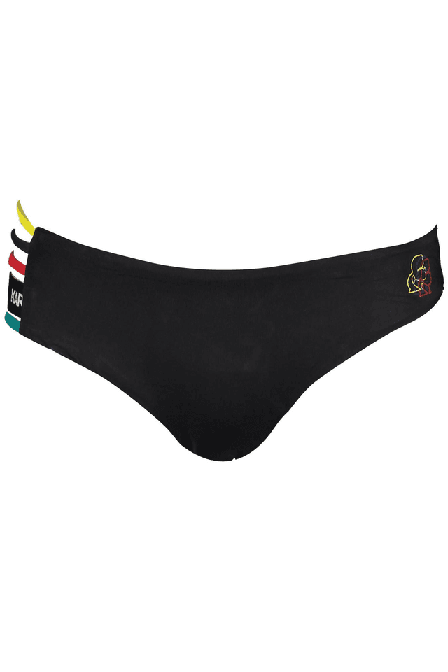 3831KARL LAGERFELD BEACHWEAR COSTUME PARTE SOTTO DONNA NERO
