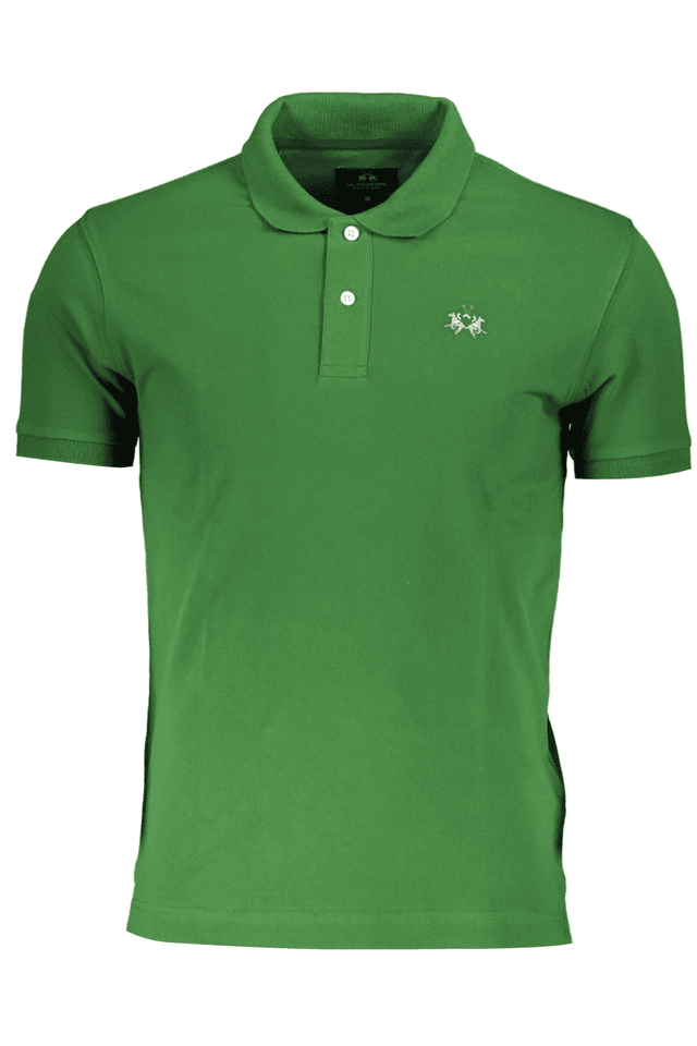 3046LA MARTINA POLO MANICHE CORTE UOMO VERDE