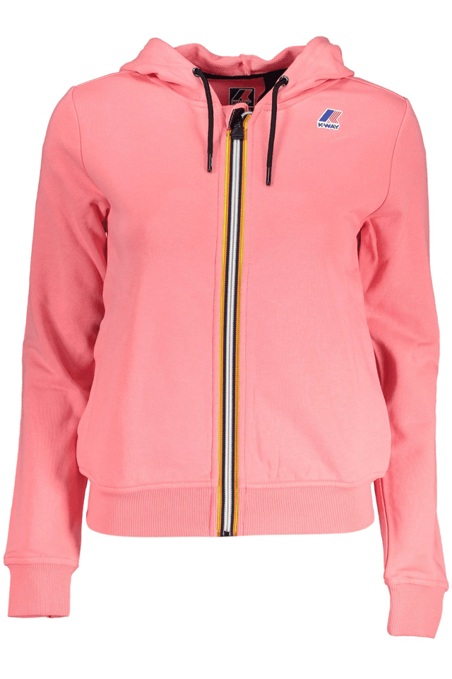 7917K-WAY FELPA CON ZIP DONNA ROSA