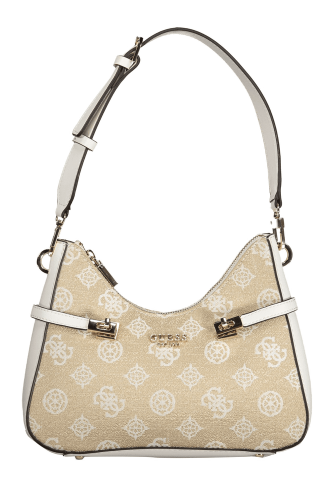 8911GUESS JEANS BORSA DONNA BIANCO