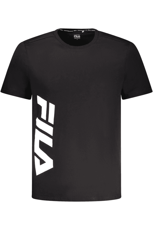 10525FILA T-SHIRT MANICHE CORTE UOMO NERO