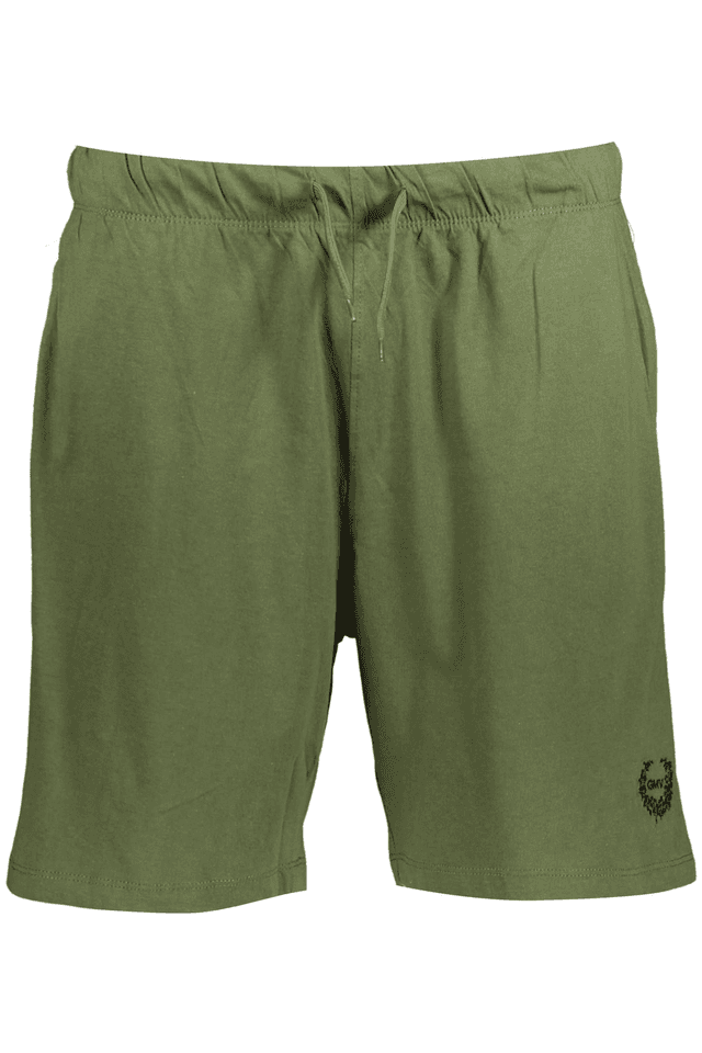 3967GIAN MARCO VENTURI PANTALONE SHORT UOMO VERDE