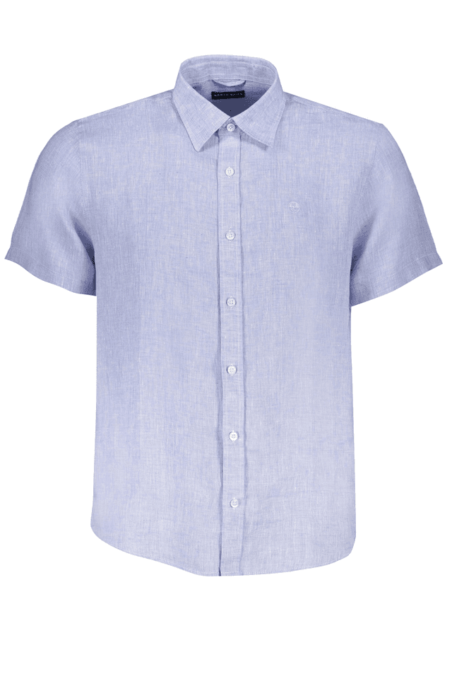8712NORTH SAILS CAMICIA MANICHE CORTE UOMO AZZURRO
