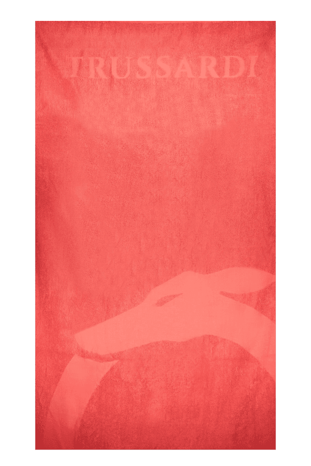 8410TRUSSARDI JEANS TELO MARE DONNA ROSSO