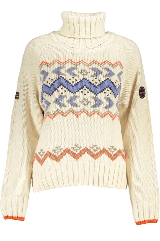 5975NAPAPIJRI MAGLIONE DONNA BEIGE