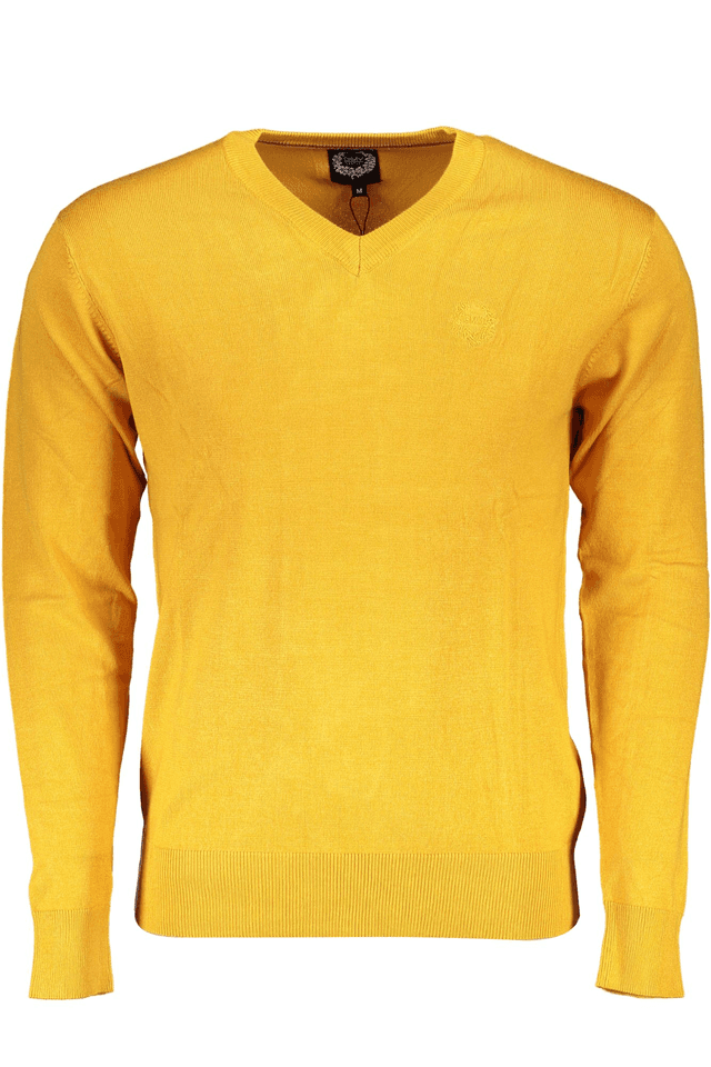 6154GIAN MARCO VENTURI MAGLIA UOMO GIALLO
