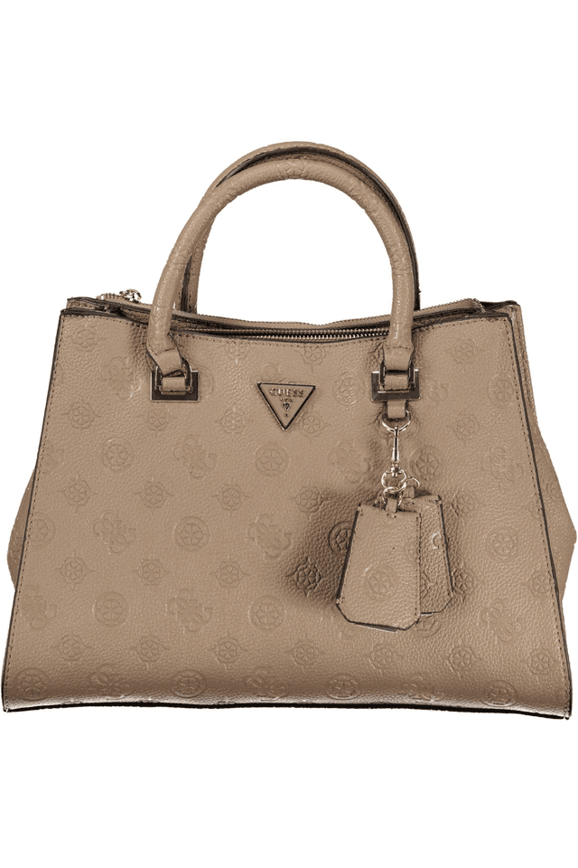 10457GUESS JEANS BORSA DONNA BEIGE