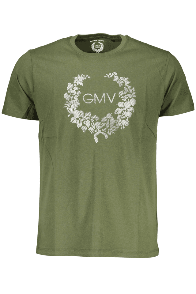 3981GIAN MARCO VENTURI T-SHIRT MANICHE CORTE UOMO VERDE