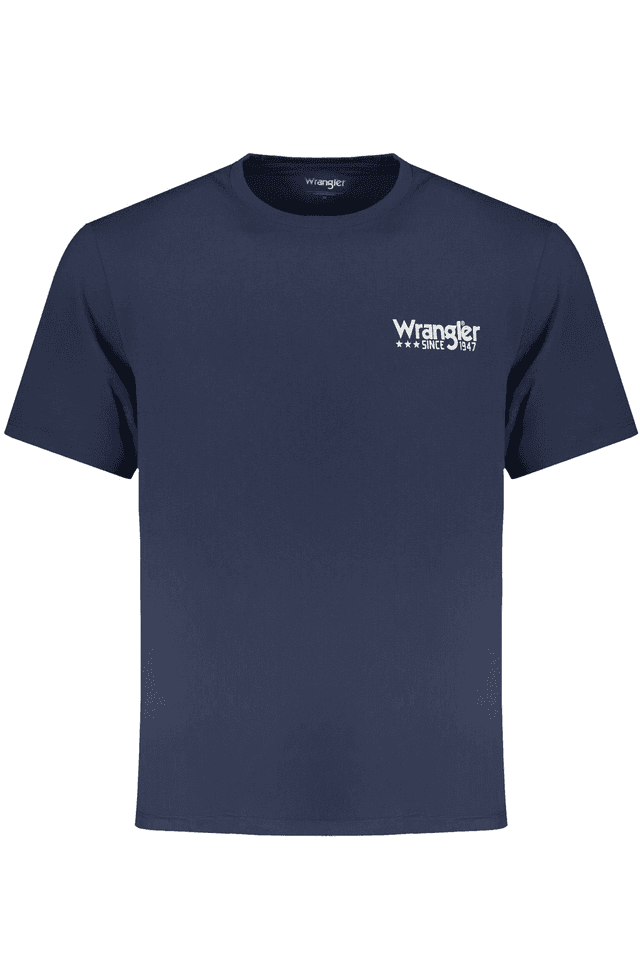 9973WRANGLER T-SHIRT MANICHE CORTE UOMO BLU