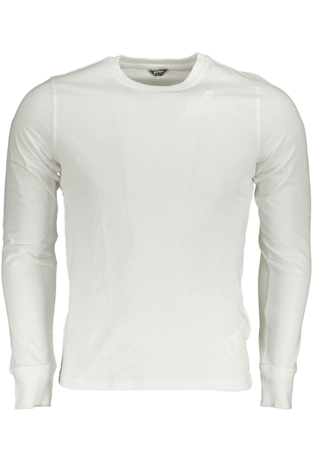 4498K-WAY T-SHIRT MANICHE LUNGHE UOMO BIANCO